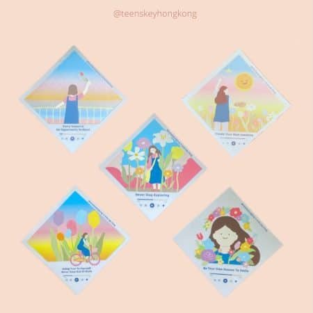 Teen’s Key Year – Round Blessing Sticker Set